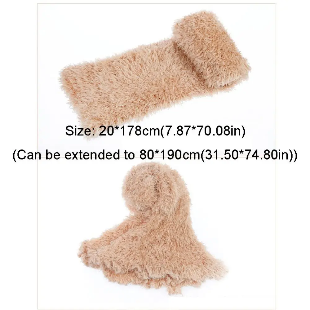 Écharpe Magique Polyvalente Élégante en Peluche, Châles Doux, Capes Pashmina Confortables