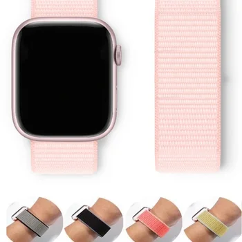 애플 워치 밴드용 나일론 루프, 스포츠 프라이드 팔찌, iwatch 스트랩 시리즈 9, 8, se, 7, 6, 5, 4, 3, 울트라 2, 49mm, 44mm, 40mm, 45mm, 41mm