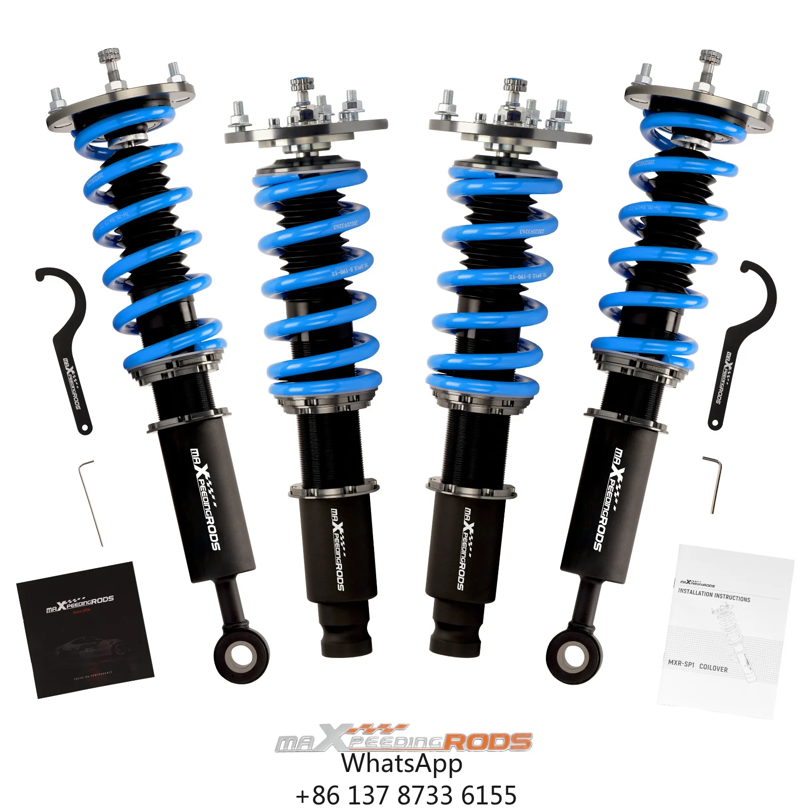

COT6 Damping Coilover Shocks & Springs For Mitsubishi Eclipse 2.4L 1995 - 1999 D31A D32A D33A