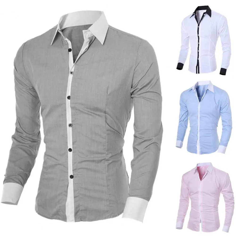 Heren Strepen Shirts Lange Mouwen Slanke Witte Sociale Shirts Casual Mannenkleding Business Camisa Masculina Chemise Kerstshirt