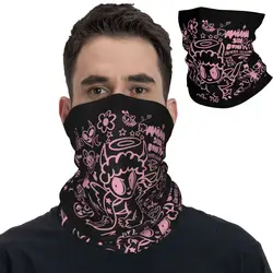 Karol G Bichota Season Pink Bandana Neck Gaiter Printed Bichota Heart Balaclavas Wrap Scarf Multi-use Headwear Unisex Adult