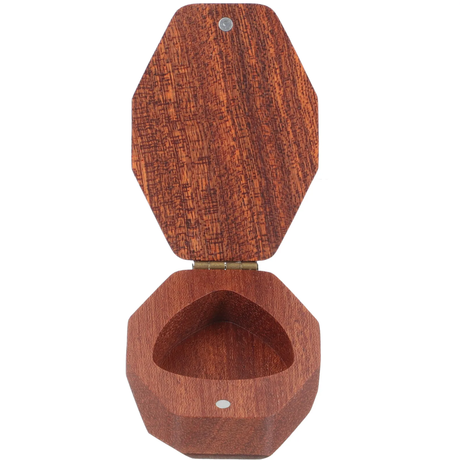 

Guitar Pick Storage Box Carrying Case Picks Holder Wooden Guitarist Shaped Accessories Ukulele Organizer Container