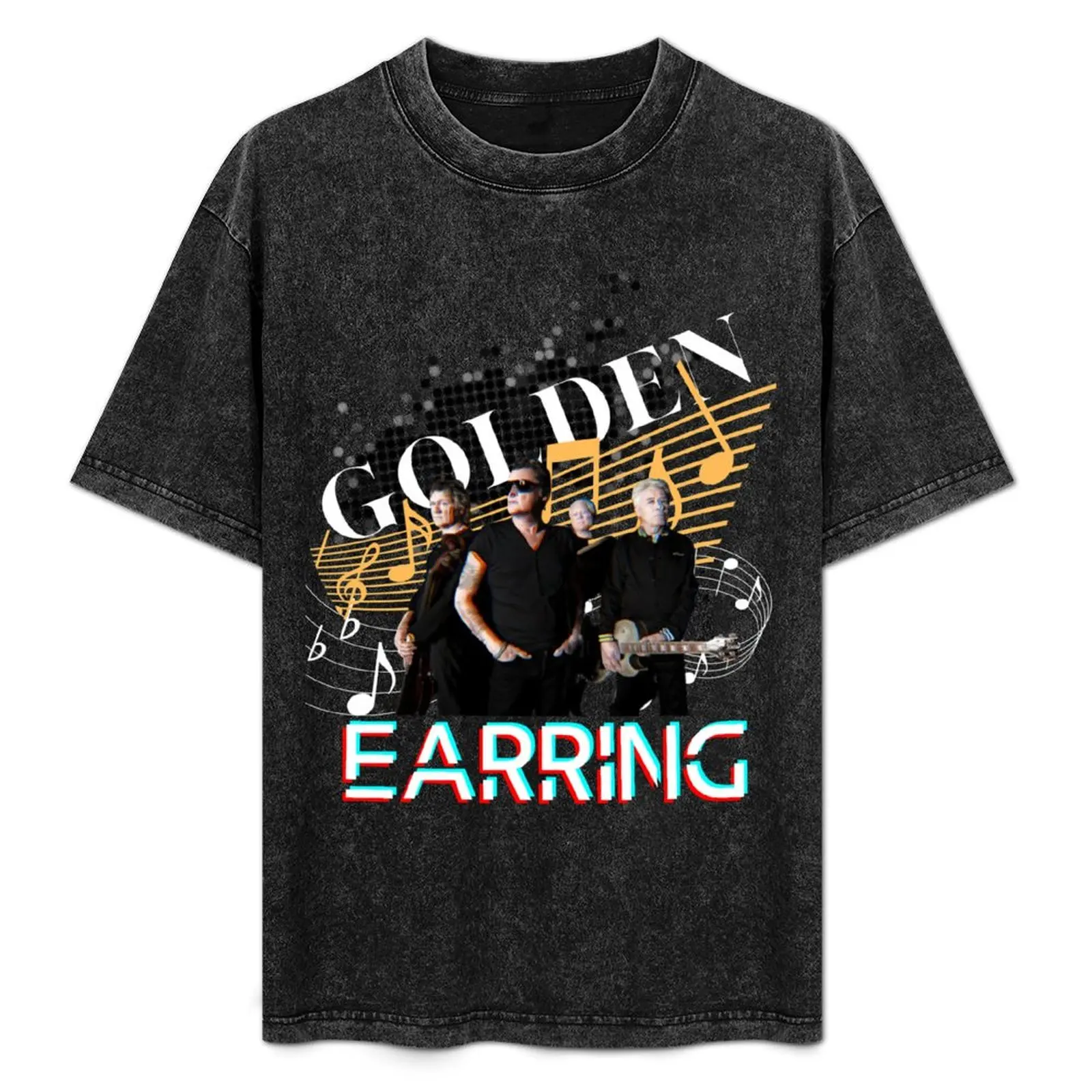 Golden Earring Band T-Shirt summer clothes anime stuff graphic t shirt vintage customs mens graphic t-shirts hip hop