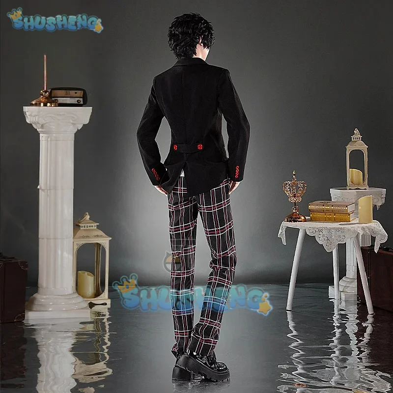 P5 Amamiya Ren Cosplay Costume Uniform Halloween Carnival Party Christmas Play Role Clothes Clothing