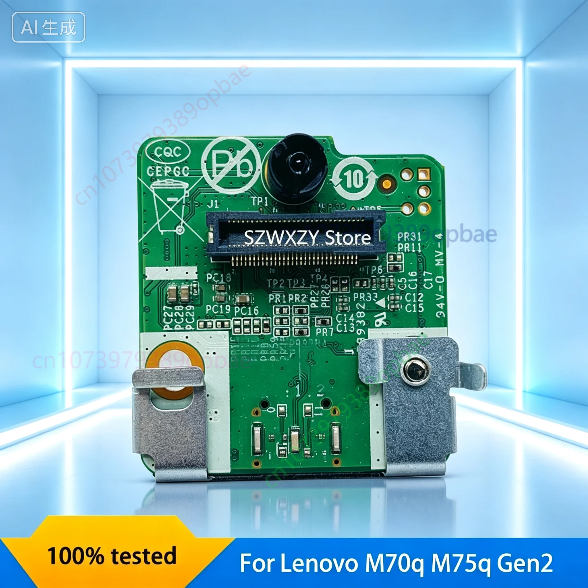 Type‑C Video Output Card for Lenovo M70q M75q Gen2 M80q M90q Gen2 P340Tiny P350Tiny 5C50W31953 BA7H95 REV:1.2
