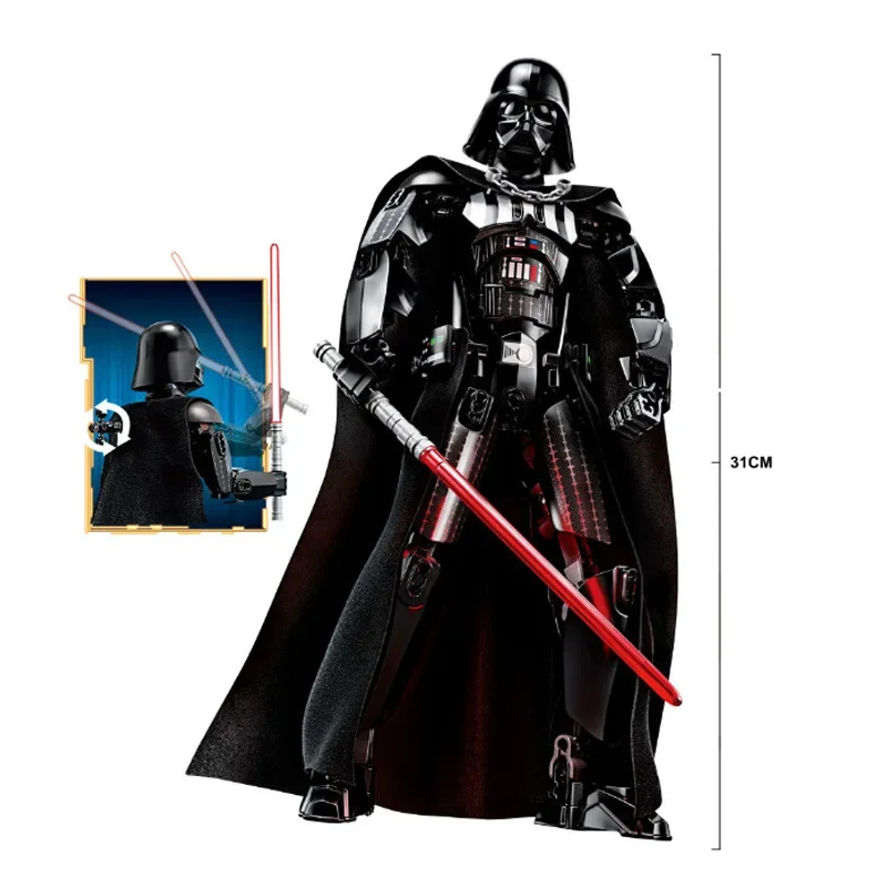 Disney Star Wars mściciele klocki do budowy figurki lalki szturmowiec Darth Vader Model figurka zabawka z klocków dla dzieci