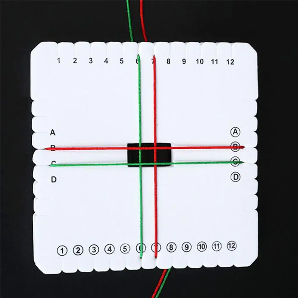 Bracelet Making Disc High Quality Foam Weaving Board DIY Bead Kit for Jewelry and Necklace Craft