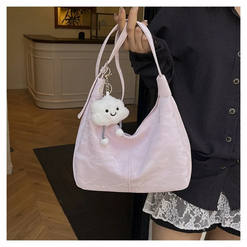 

Превосходная женская сумка через плечо из козьей кожи, высококачественная парижская винтажная аккуратная просторная повседневная сумка ​