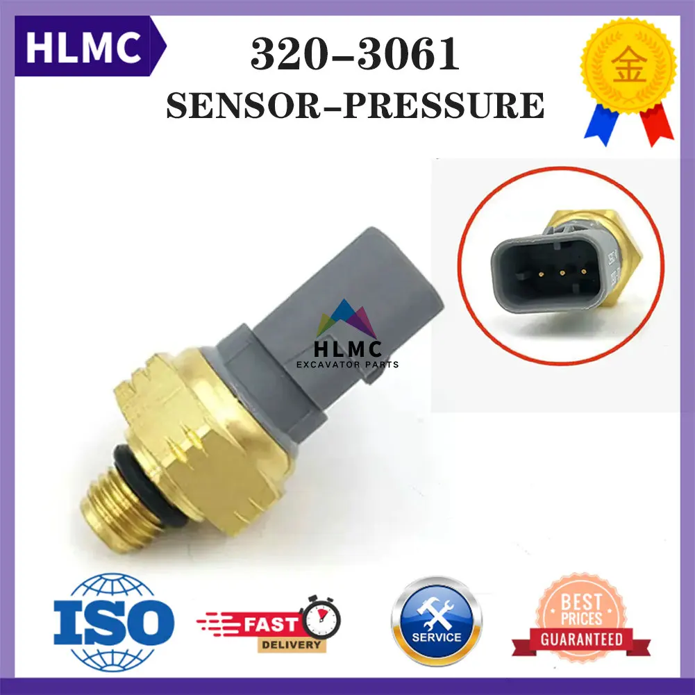 Excavator Parts E312E 314E 320E 330E 330F Excavator Oil Pressure Sensor G-p 3203061 320-3061 Diesel Engine C4.4 C7.1