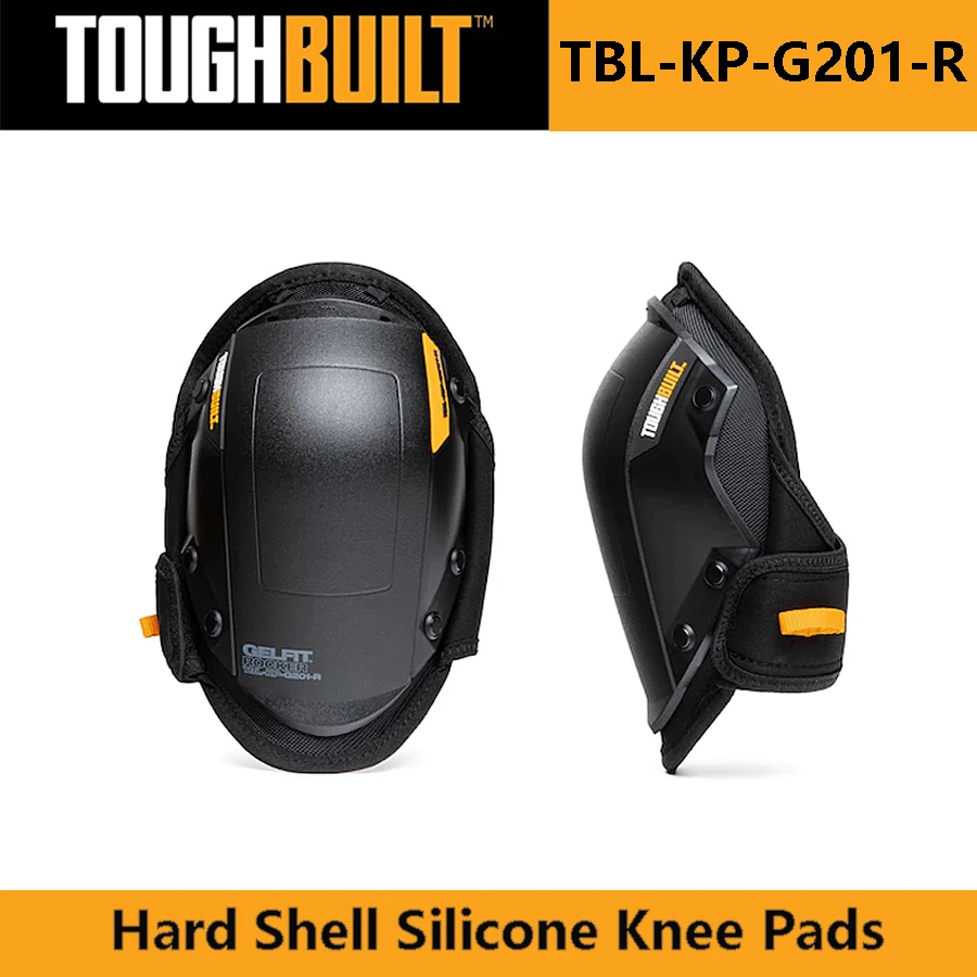 

TOUGHBUILT TBL-KP-G201-R Gelfit Rocker наколенники жесткий чехол силиконовые наколенники износостойкие аксессуары для защиты колена