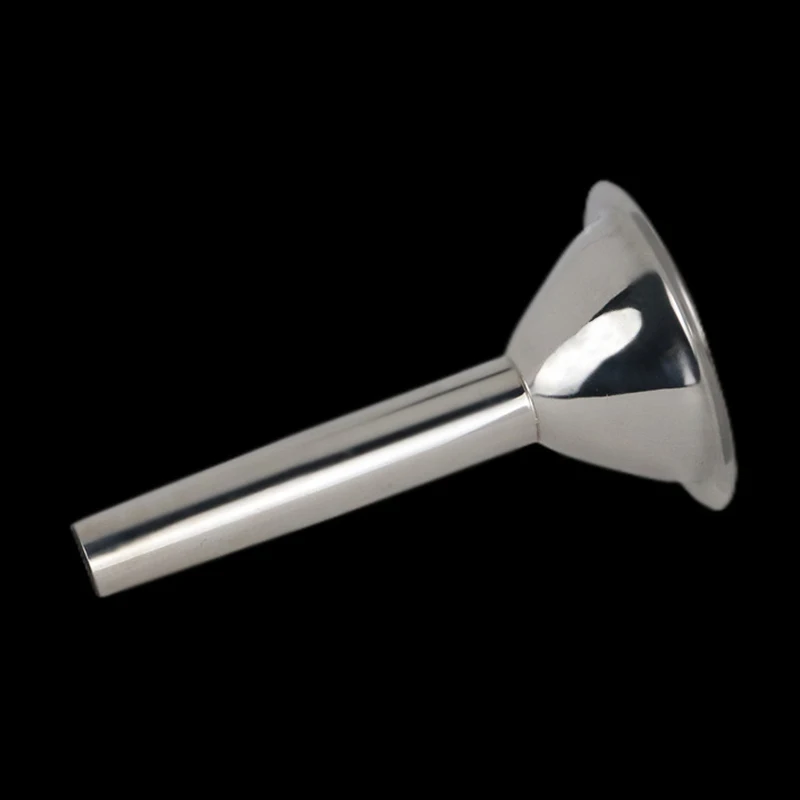 1pc Stainless Steel Nozzle Funnel Stuffer Fits Meat Grinder Filling Machine for Blood Ribs Sausage Enthusiasts Charcuterie