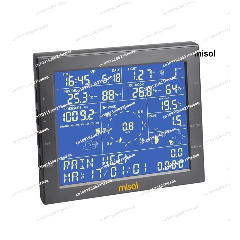 Suitable for wireless meteorological instruments, indoor and outdoor temperature, humidity, rain gauges,wind directionwind speed