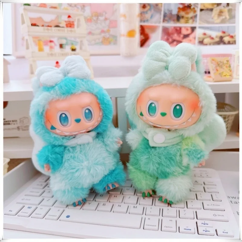 For 15 17cm Labubu Doll DIY Angel Wings Serise Glasses Shoes Decoration Multiple Types of Dolls Cute Set Clothing Accessories