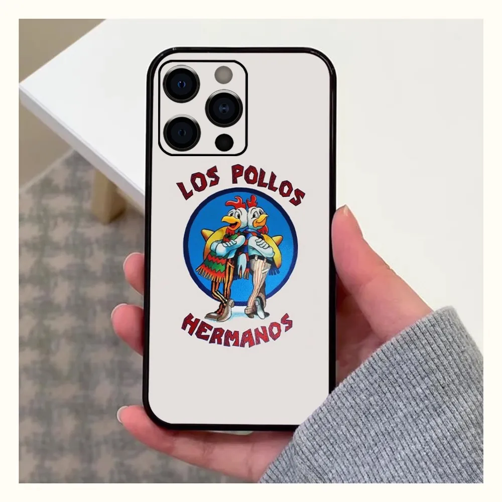 Los Pollos H-Hermanos chicken  Phone Case For iPhone 11 12 13 Mini 13 14 15 Pro XS Max X 8 Plus SE XR Shell