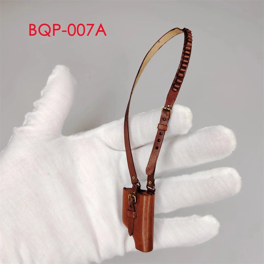 

Hot Sales 1/6th Modern Soldier Doll US. Action Figure Leather Waist Belt Weapons Bag Holster Toys Model For 12" Scene Component