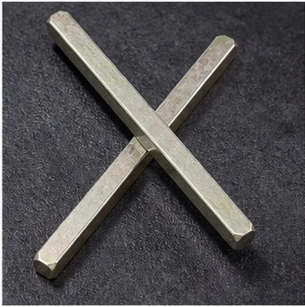 2Pcs Premium Iron Spindle Door Handle Replacement For Door Knob Replacement Builder 75MM Compatible Old Style Vintage