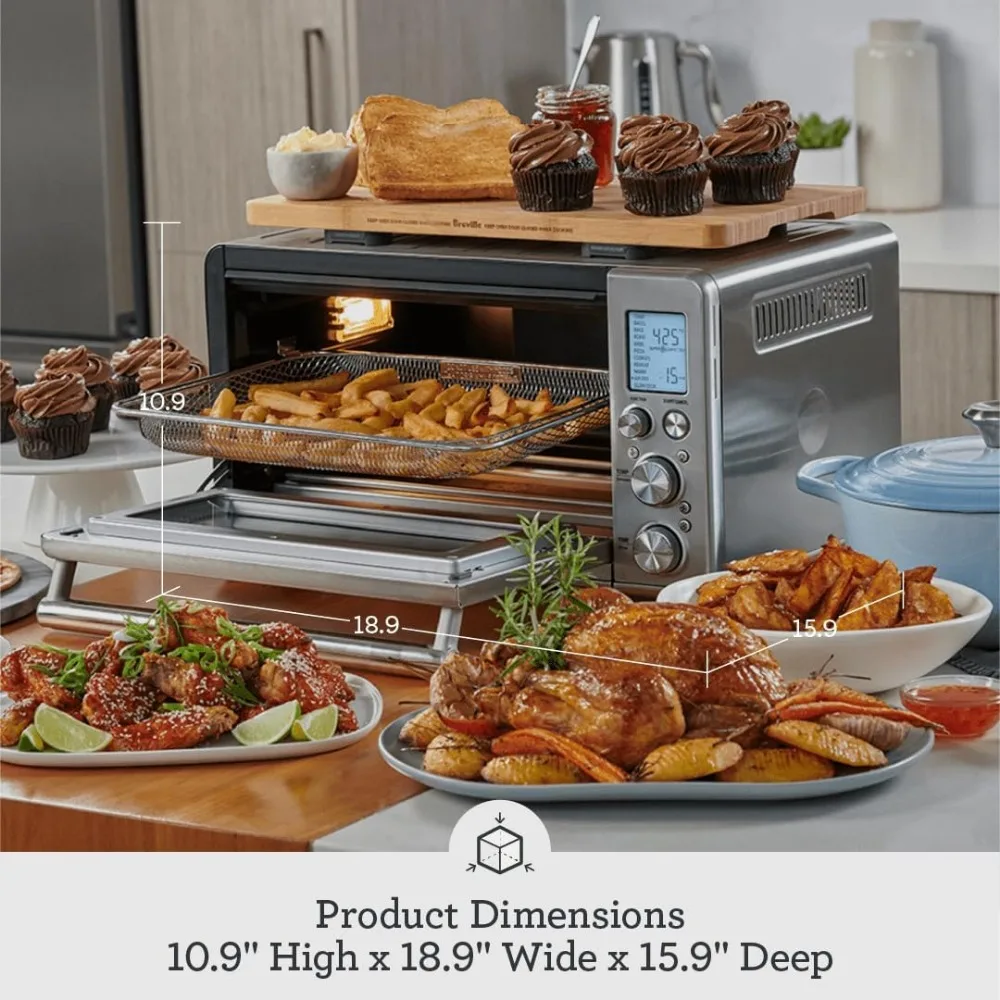 Oven® Air Fryer, Convection Countertop Oven, Air Fryer Toaster Oven Combo, BOV860SHY, Smoked Hickory