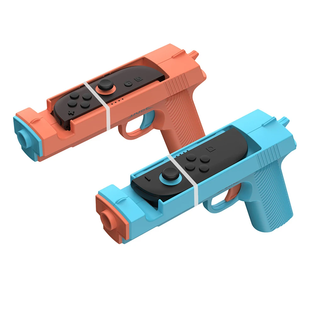 Shooting Game Gun for Switch 2 Joy-Con Controller Game Gun ABS Game Gun Shape Handgrip Small Handle Shooting Game Gun Stock Grip