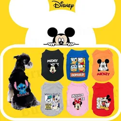 Disney Pet Dogs Clothes Summer Cute Dogs Vest Thin Mickey For Puppy Small Dogs Clothing French Bulldog Yorkshire Costume Perro