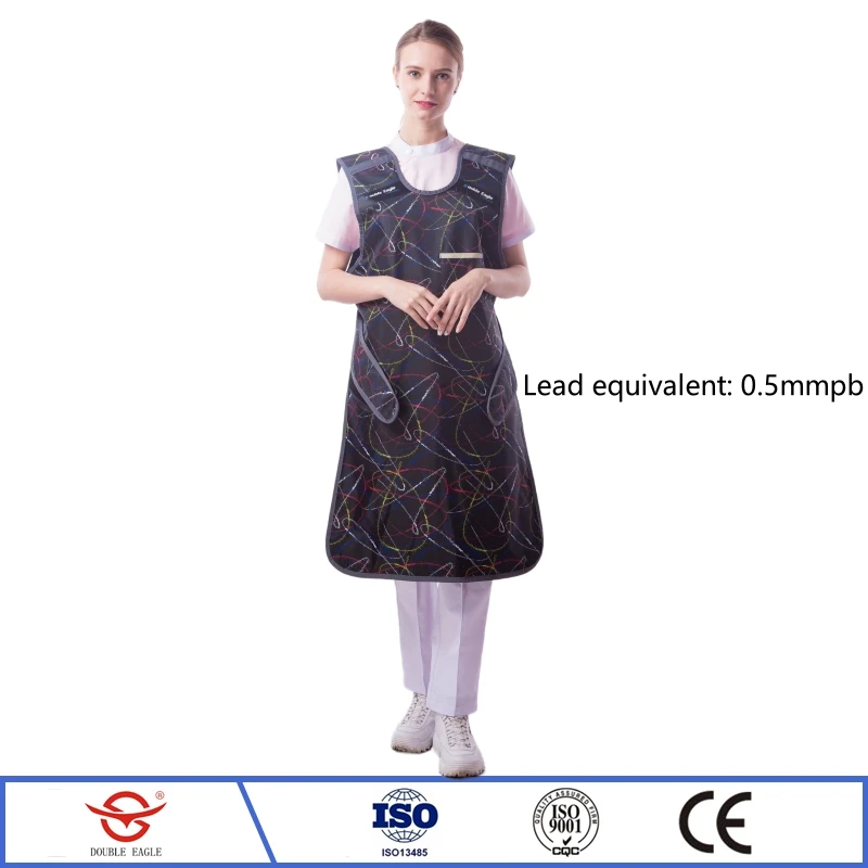 

X-ray gamma ray protective 0.5mmpb sleeveless lead apron radioactive workshops ionizing radiation protection lead overcoat