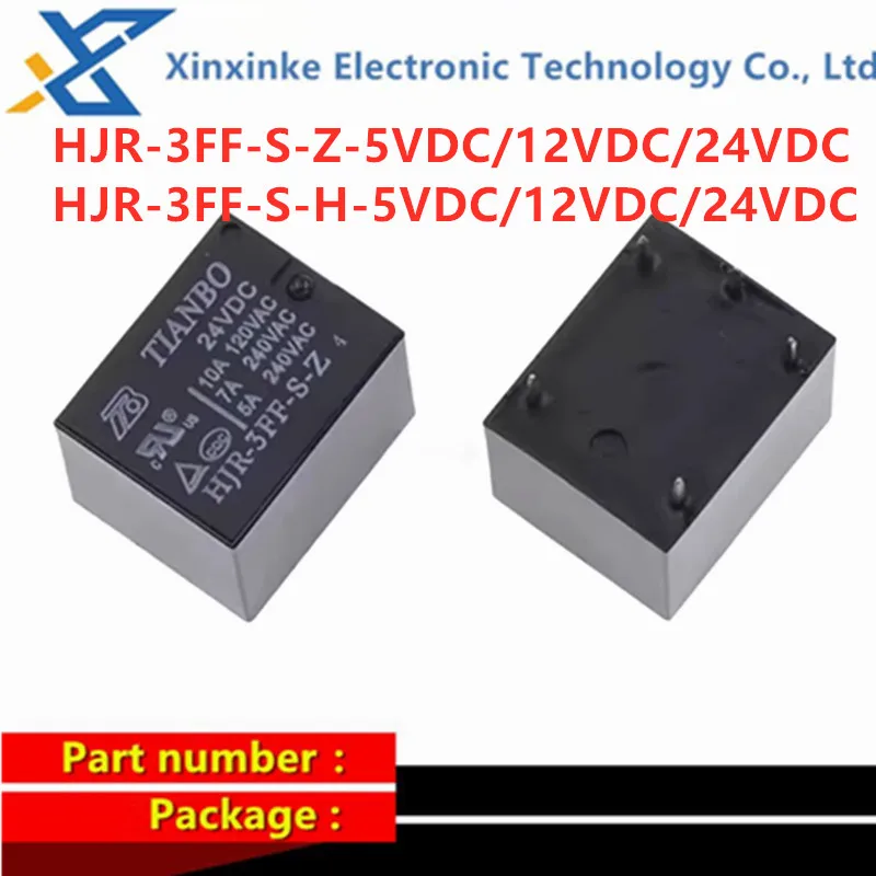 5Pcs Hjr-3Ff-S-Z-5V… - image