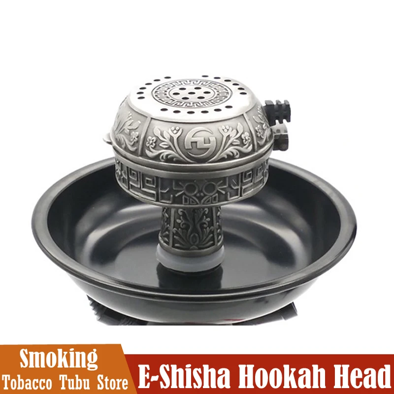 Hookah Head Accessories Electronic hookah carbon Stove Ceramic Shisha Charcoal Chicha Nargile Shisha Bowl