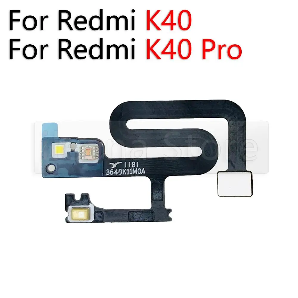 Aiinant Distance Ambient Light Proximity Sensor Flex Cable For Xiaomi Redmi Note 8 9 9T 9s Pro K20 K30 K30s K40 Pro Parts