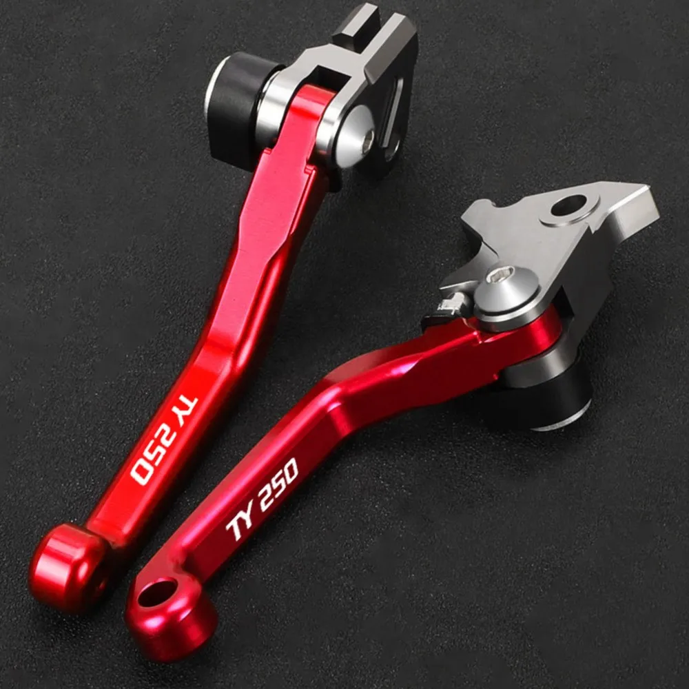 

Motocross Aluminum Folding Pivot Brake Clutch Levers Handle FOR YAMAHA TY250 1991 1992 1993 1994 1995 1996 Off-Road Dirt Bike