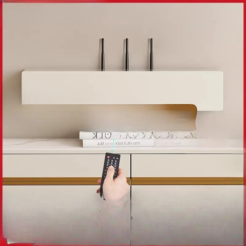 Function Router storage box, cream wind TV set-top box rack