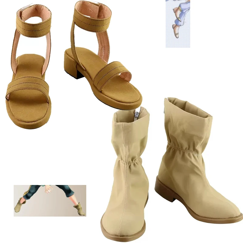 Anime Noelle Silva Luck Voltia Boots Cosplay Costume Adult Girls Halloween Shoes Boys Custom made