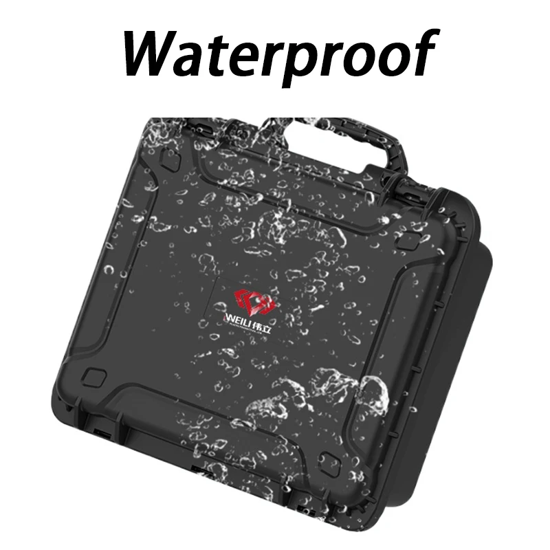 Waterproof Tool Case Handheld Hard Case Toolbox Multifunctional Safety Protector Storage Box UAV Photography Tools Suitcase
