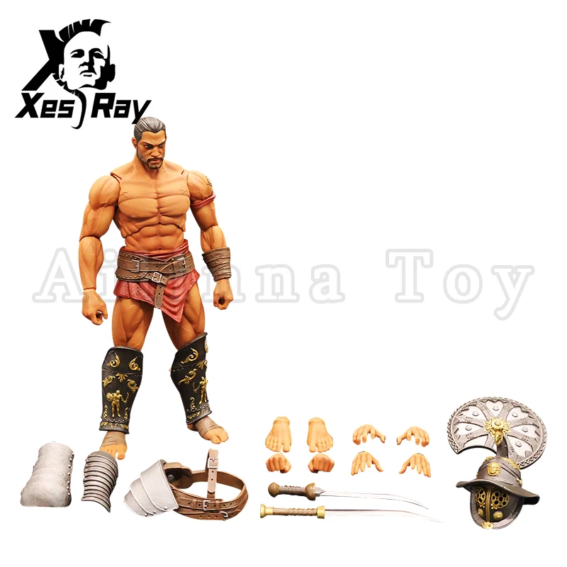 

XesRay Fight For Glory 1/12 Action Figure Combatants Wave 6 Medocus The Thracian Anime Model For Gift