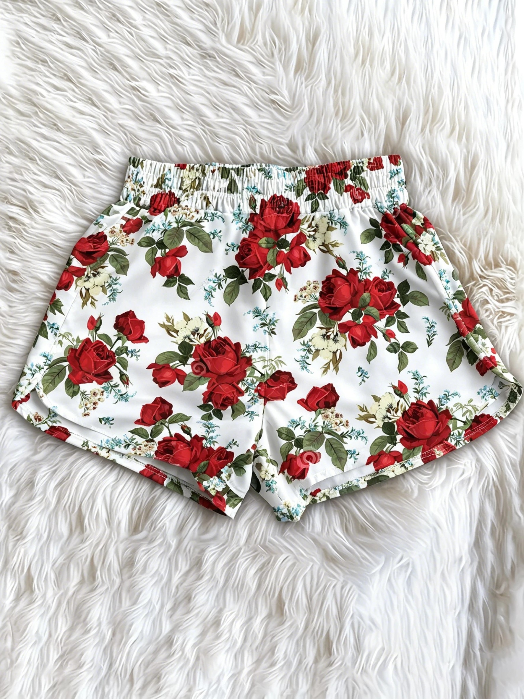 2026 New Women Checkerboard Print Shorts High Waist Loose Workout Shorts Casual Summer Purple Plaid Sports Shorts For Ladies