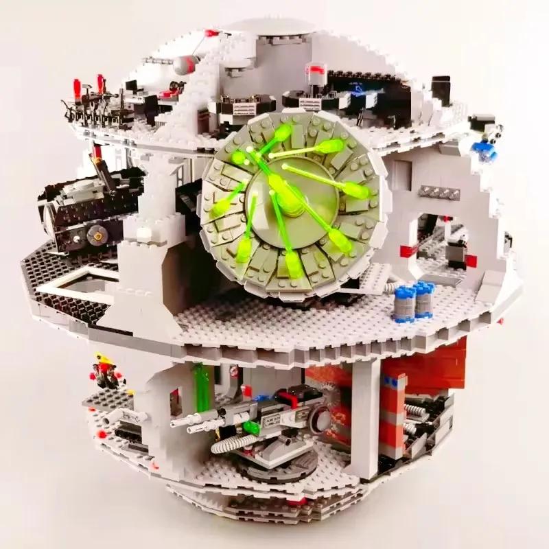 

New MOC Universe Dead Star Planet Model Home Ornament Building Blocks Gift for Boys
