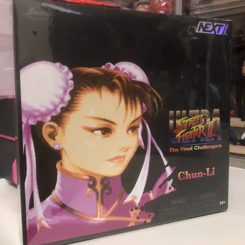 

Новинка, в наличии, ограниченная серия, экшн-фигурка Pink Street Fighter Ii, Игрушечная модель куклы Jada Original