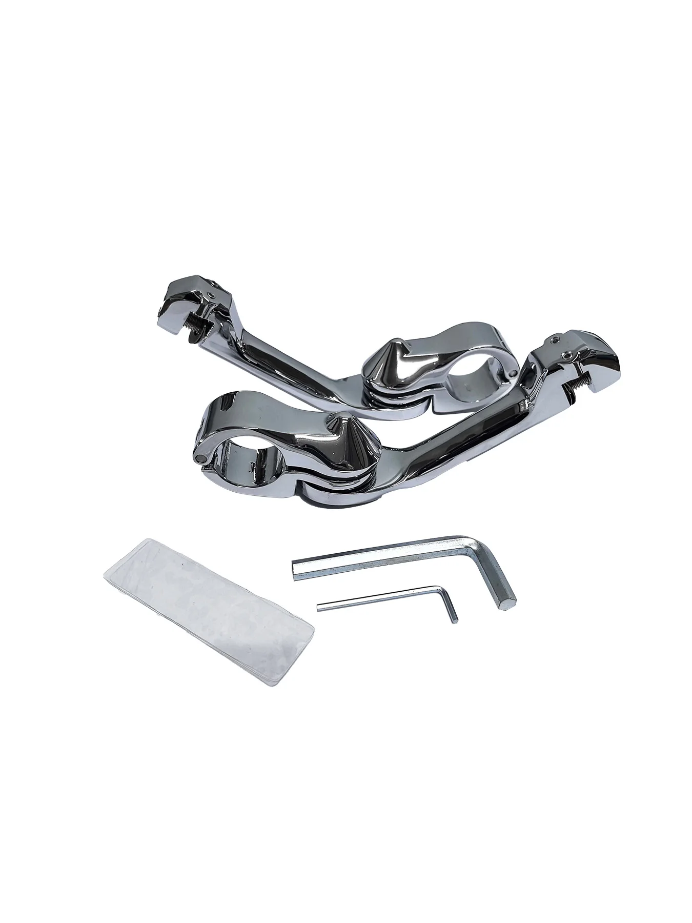 

Harley Chrome Plated Foot Pedal Installation Base Protective Bar Fixing Component Long Version Motorcycle Accessory