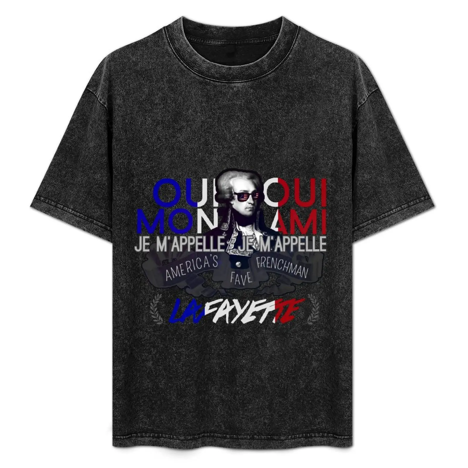 

Lafayette: America's Fave. T-Shirt Simple Line Art Print Tee