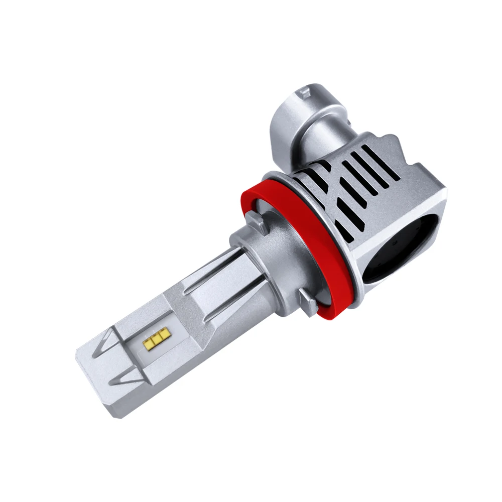 2Pcs M3 Led H11 H8 H9 Car Headlight H1 H4 H7 H101 9004 9005 9006 9012 Led Bulbs 100W 20000Lm 12V Build In Fan Auto Car Headlamp