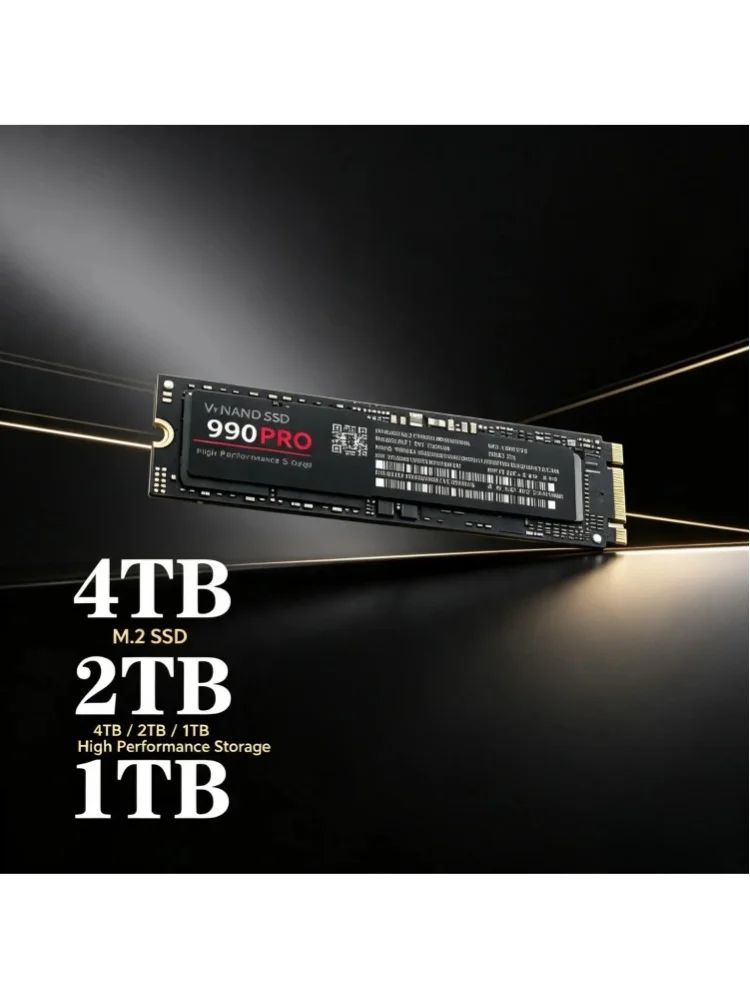 Das neue 990 ProM2 Solid State Drive (SSD) 1TB/2TB/4TB/NGFF, schnell und stabil für Desktop-Notebooks.