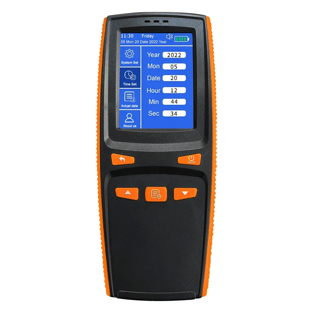 Handheld ozone detector o3 meter with lcd display 2000 mAh high quality ce certified indoor air pollution sensor gas analyzer