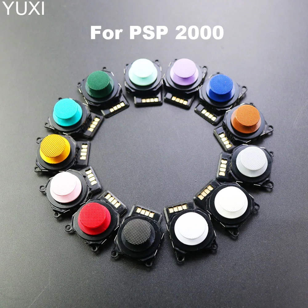 

YUXI 1PCS 3D Analog Joystick Stick Button Sensor Module for PSP 2000 PSP2000 PSP2000 slim Controller