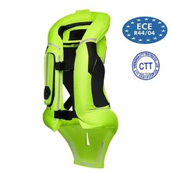 Cycling Airbag Vest Men Life Jacket Motorcycle Jacket Reflective Motocross Air Bag Moto Vest Protective S-3XL