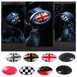 2PCS Car Gear Shift Cover Stickers Decals Styling Modification Accessories For MINI Cooper F56 F55 F54 F57 F60 COUNTRYMAN