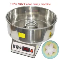 110V/220V Cotton Candy Machine Commercial Electric Candy Floss Machine Cotton Candy Maker Electric Cotton Machine CC-3803