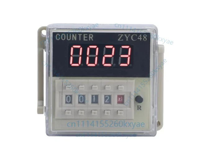 100 times per second high-speed digital counter 8-pin and 11-pin with power outage memory dh48j-8/11zyc48-11