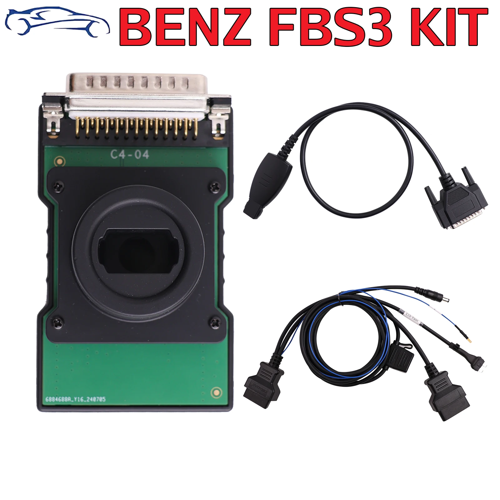 Комплект OBDSTAR BENZ FBS3 для чтения PinCode/ECU Reset Virgin Program/Program-ключей, используемых с программатором OBDSTAR X300 Classic G3&MP001