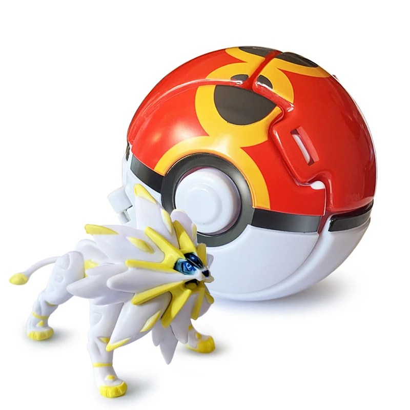 25 Styles Pokeball Figure Anime Figure Pokemon Elf Ball Toy Action Model Pikachu Mewtwo Charmander Kids Birthday Gifts Toys