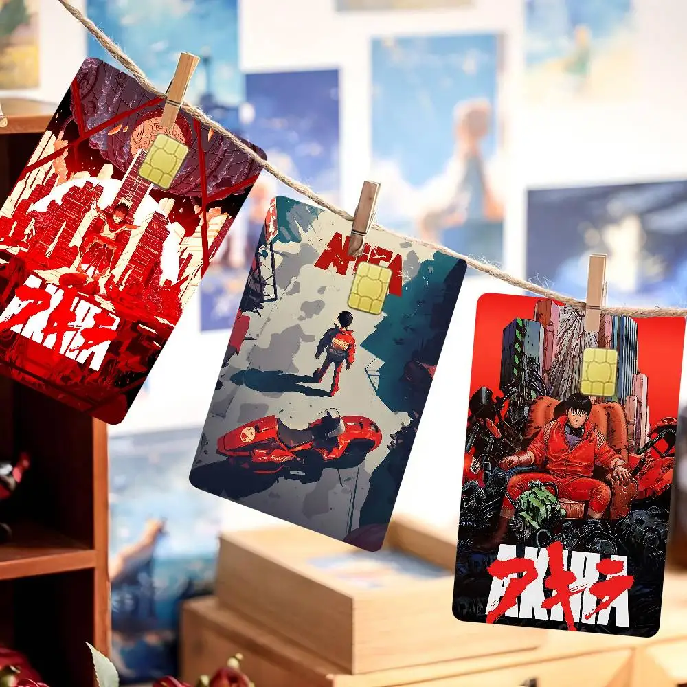 اليابان الكرتون A-akira أنيمي أنيمي ملصق فيلم غطاء الجلد لبطاقة الائتمان بطاقة الخصم البنك الجبهة