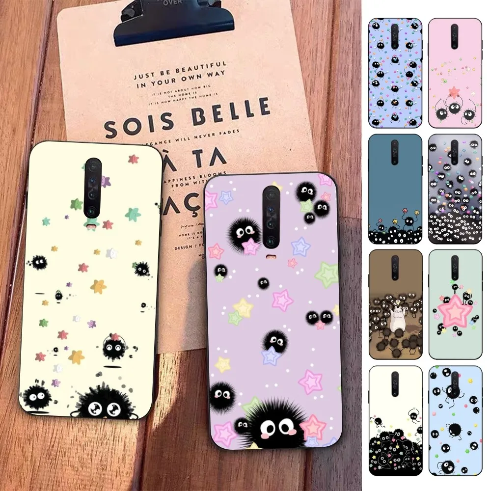 

Cute Dust Elf Phone Case For Redmi 5 6 7 8 9 10 plus pro 6 7 8 9 A GO K20 K30 K40 pro plus F3 Fundas