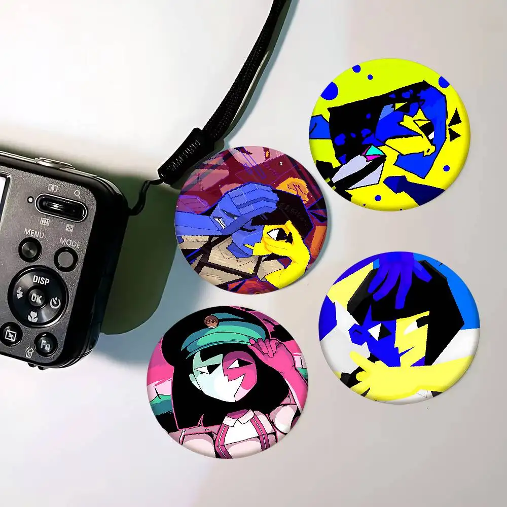 ENA D-Dream insignias para barbacoa, hojalata creativa, alfileres de botón suaves, broche con icono de Animal, insignia para mochila, accesorios, Pin S